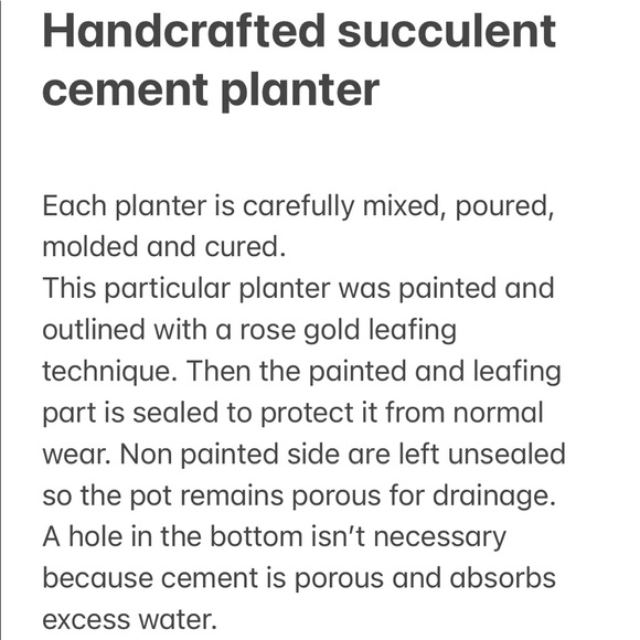 Industrial Modern handcrafted planters - Picture 8 of 9